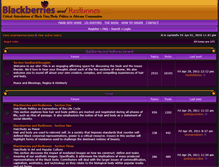 Tablet Screenshot of discussionforum.blackberriesandredbones.com