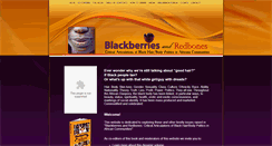 Desktop Screenshot of blackberriesandredbones.com