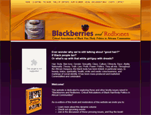 Tablet Screenshot of blackberriesandredbones.com
